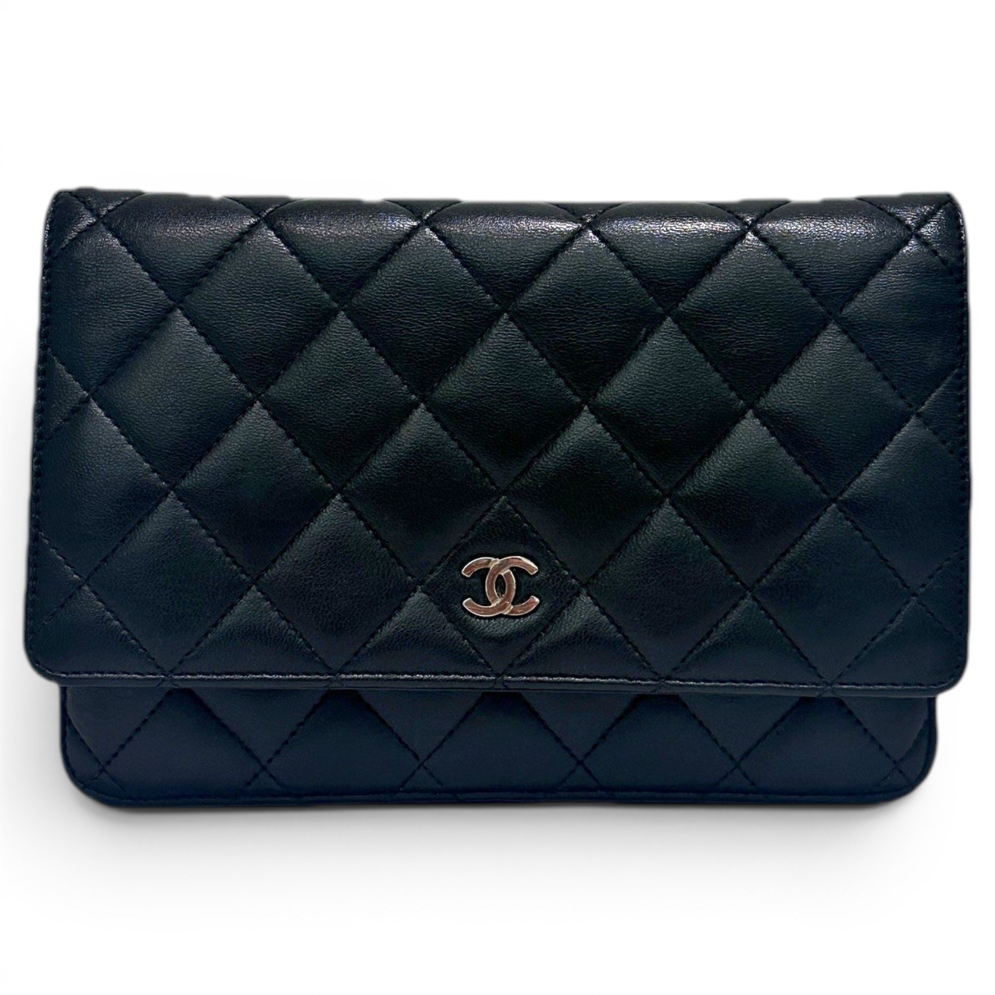 Wallet On Chain Timeless/Classique leather handbag