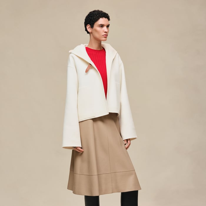 Blanc Naturel Hooded Jacket
