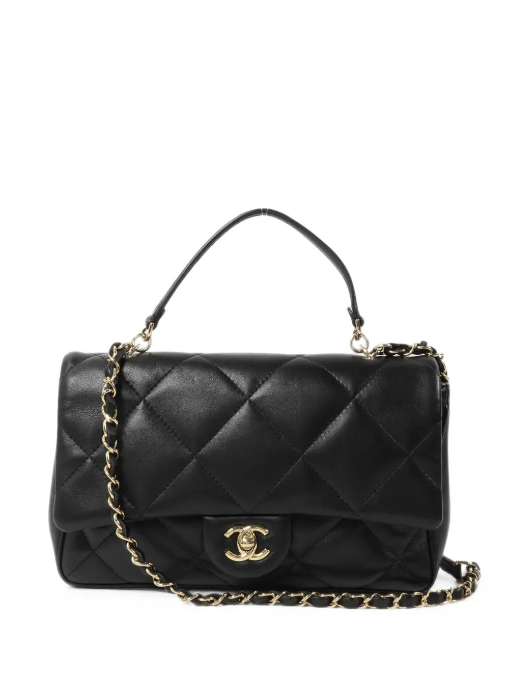 CC turn-lock tote bag