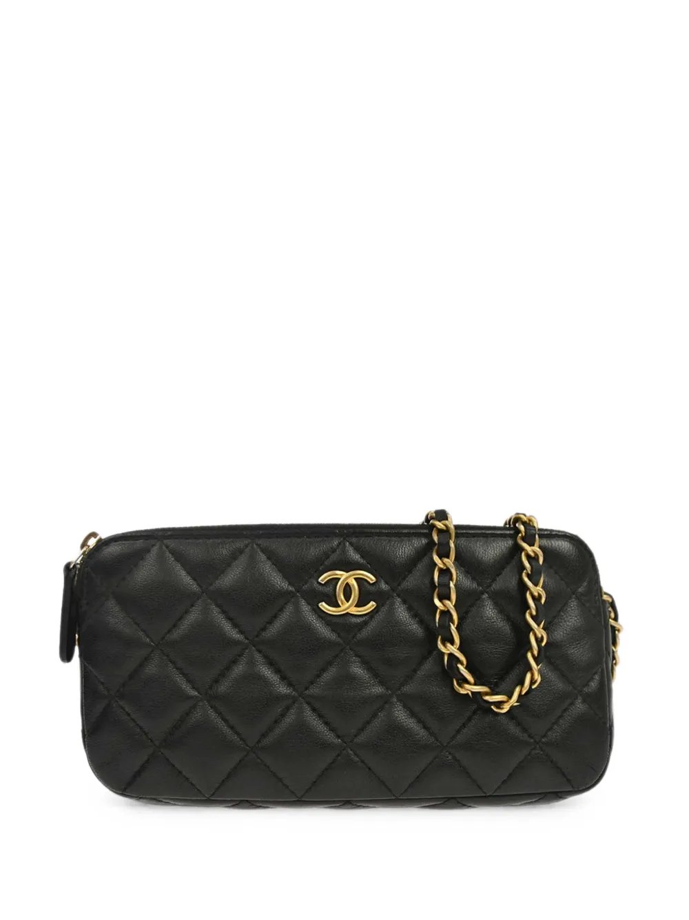 2019 CC quilted clutch bag
