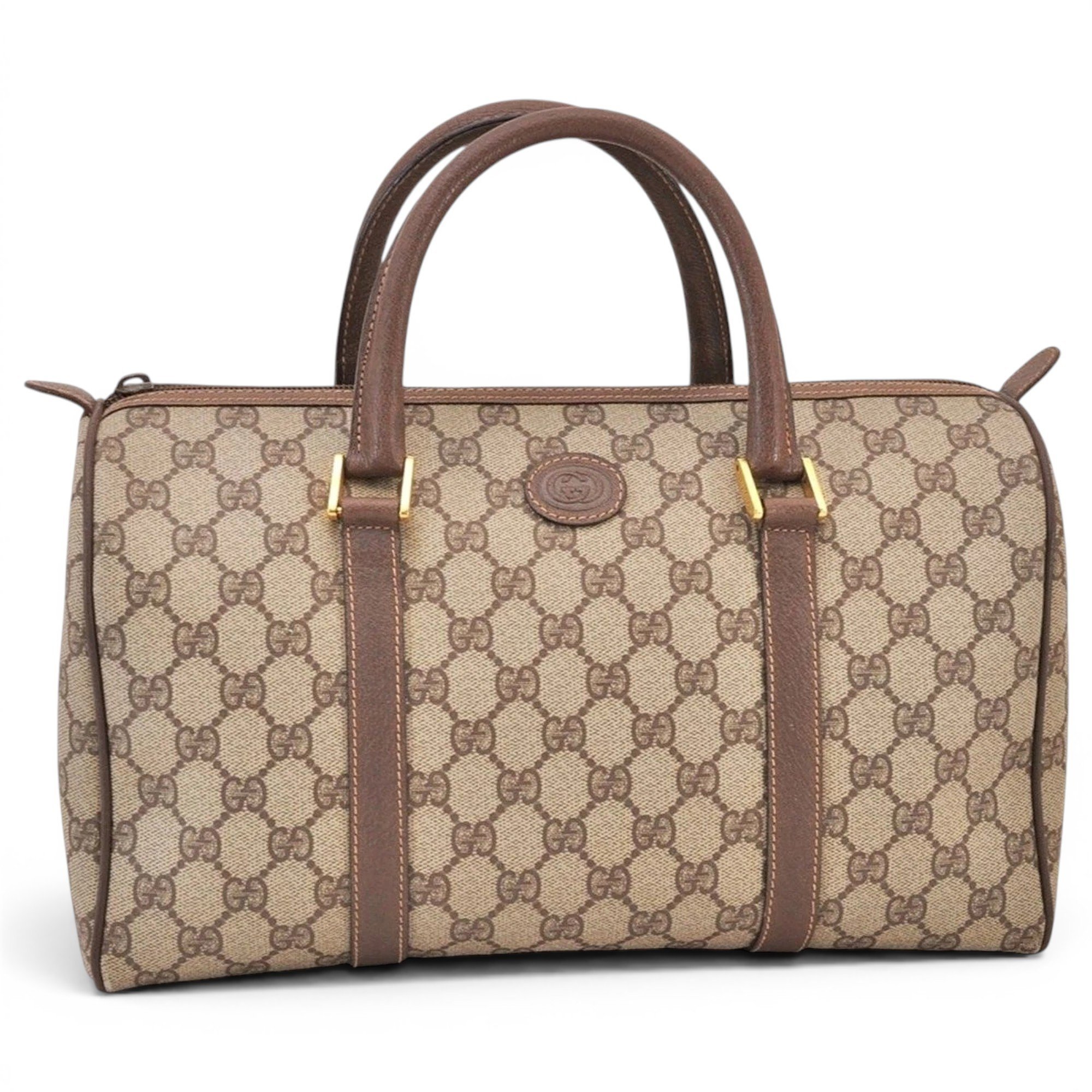 Boston vinyl handbag