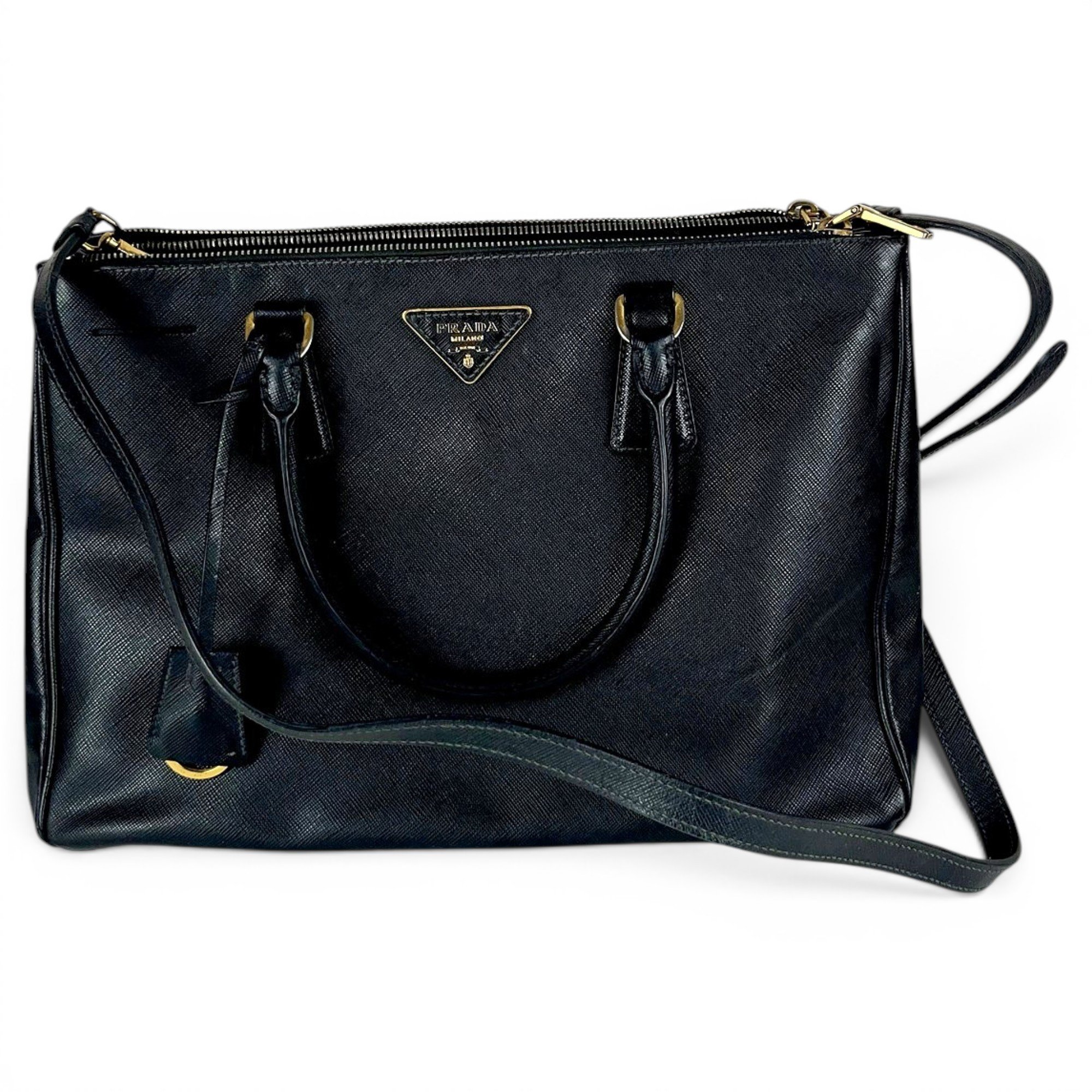 Galleria leather handbag