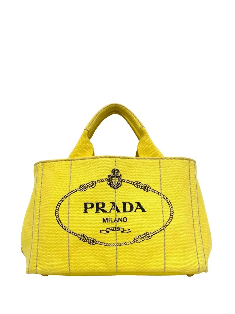 Prada 2013-2026 Canvas Canapa Logo satchel