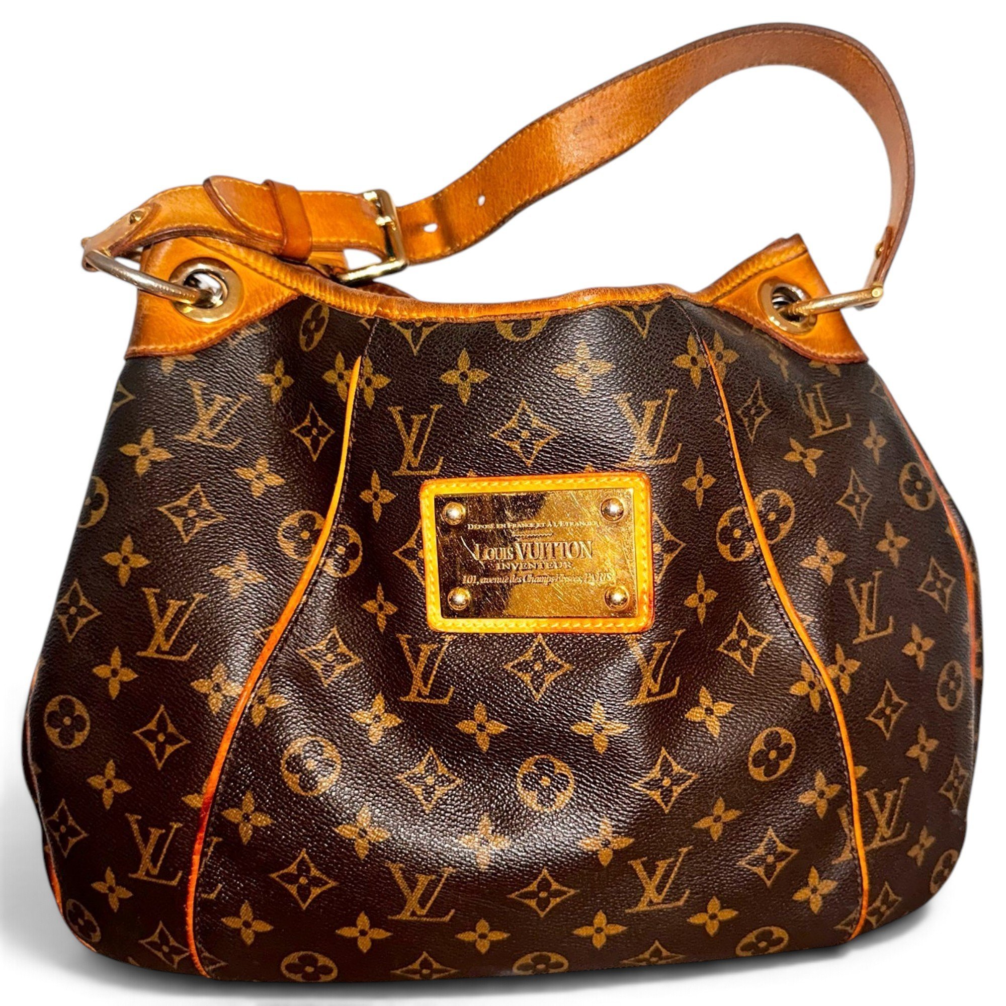 Galliera leather handbag