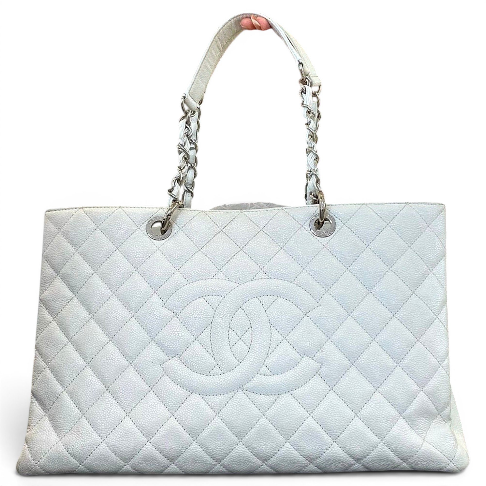 Grand shopping leather handbag