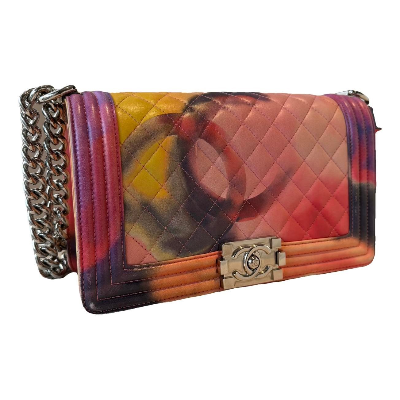 Boy leather crossbody bag