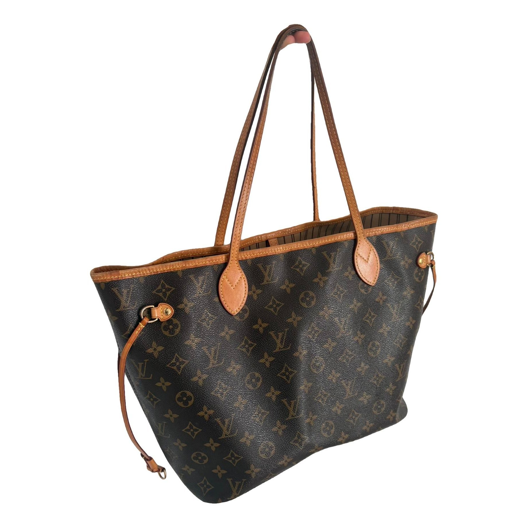 Neverfull leather tote