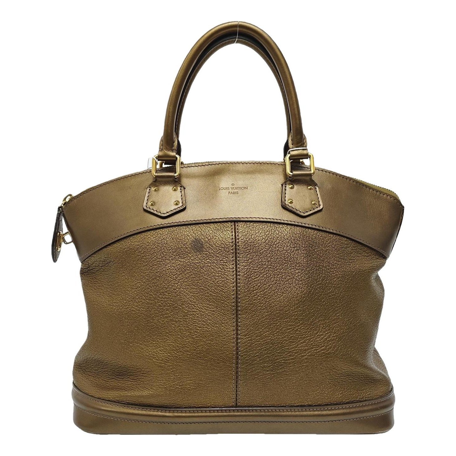 Lockit leather handbag
