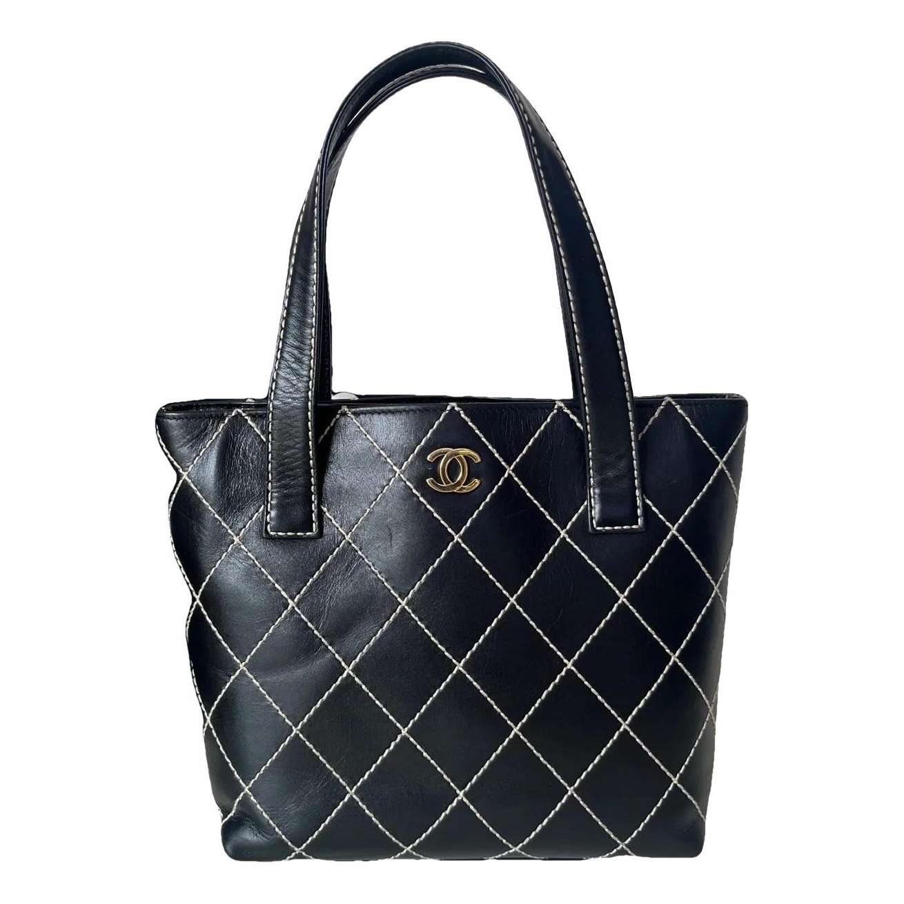Leather tote