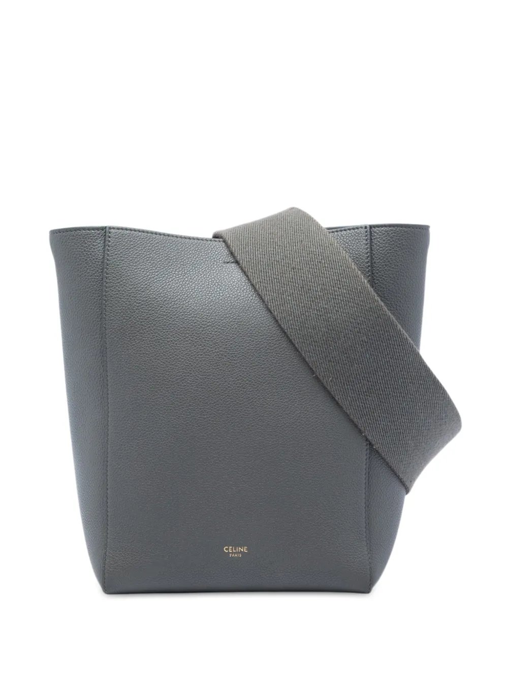 2021 Small Soft Grained Calfskin Seau Sangle bucket bag