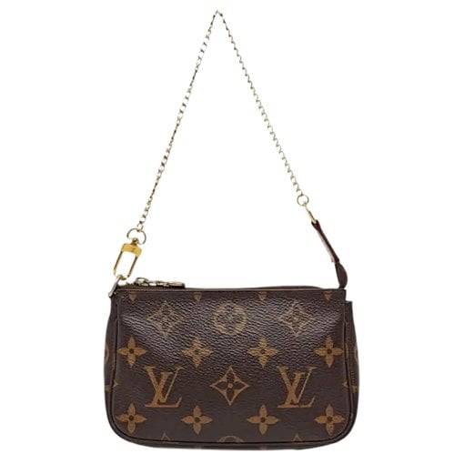 Maxi Multi Pochette Accessoires leather handbag
