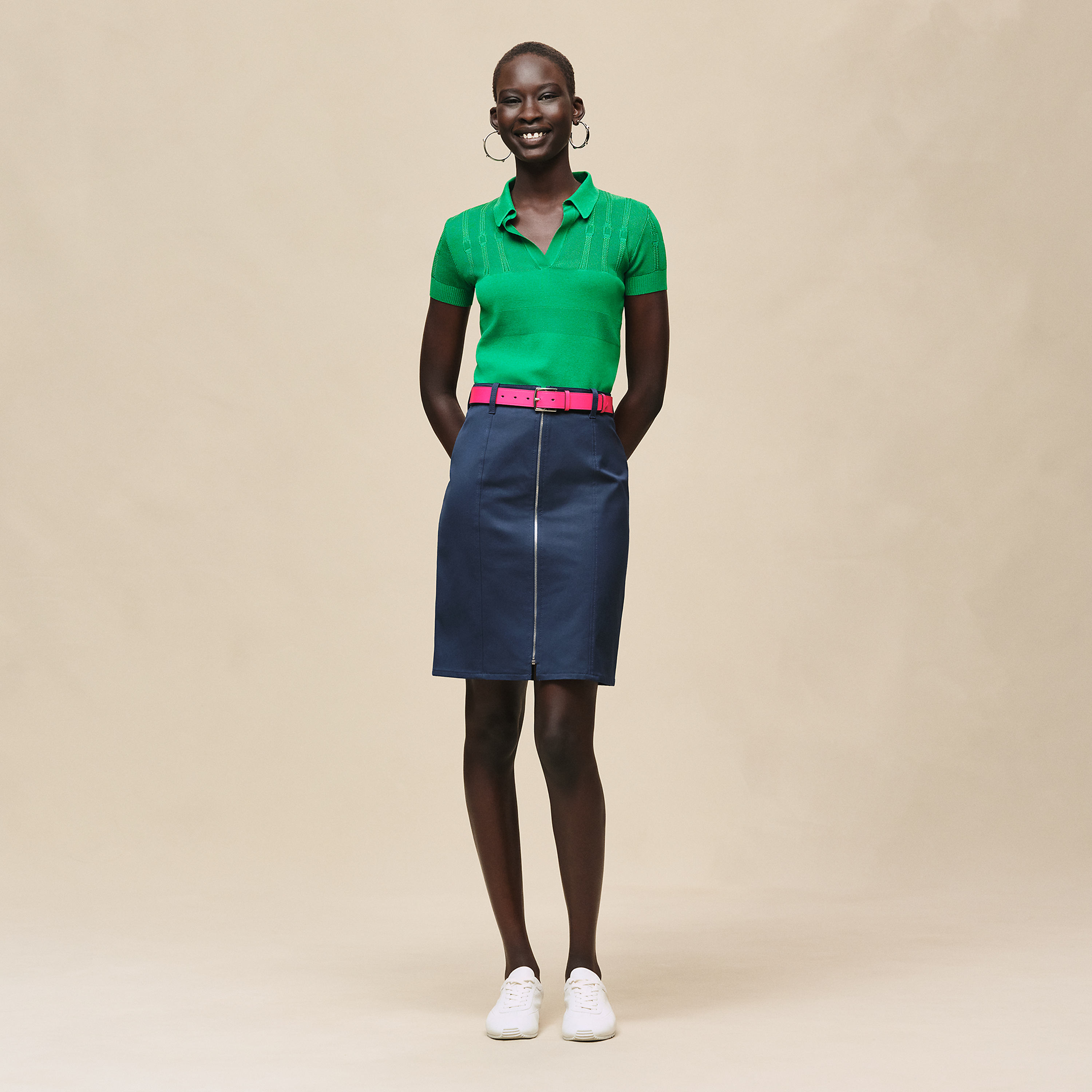 Short-sleeve polo shirt