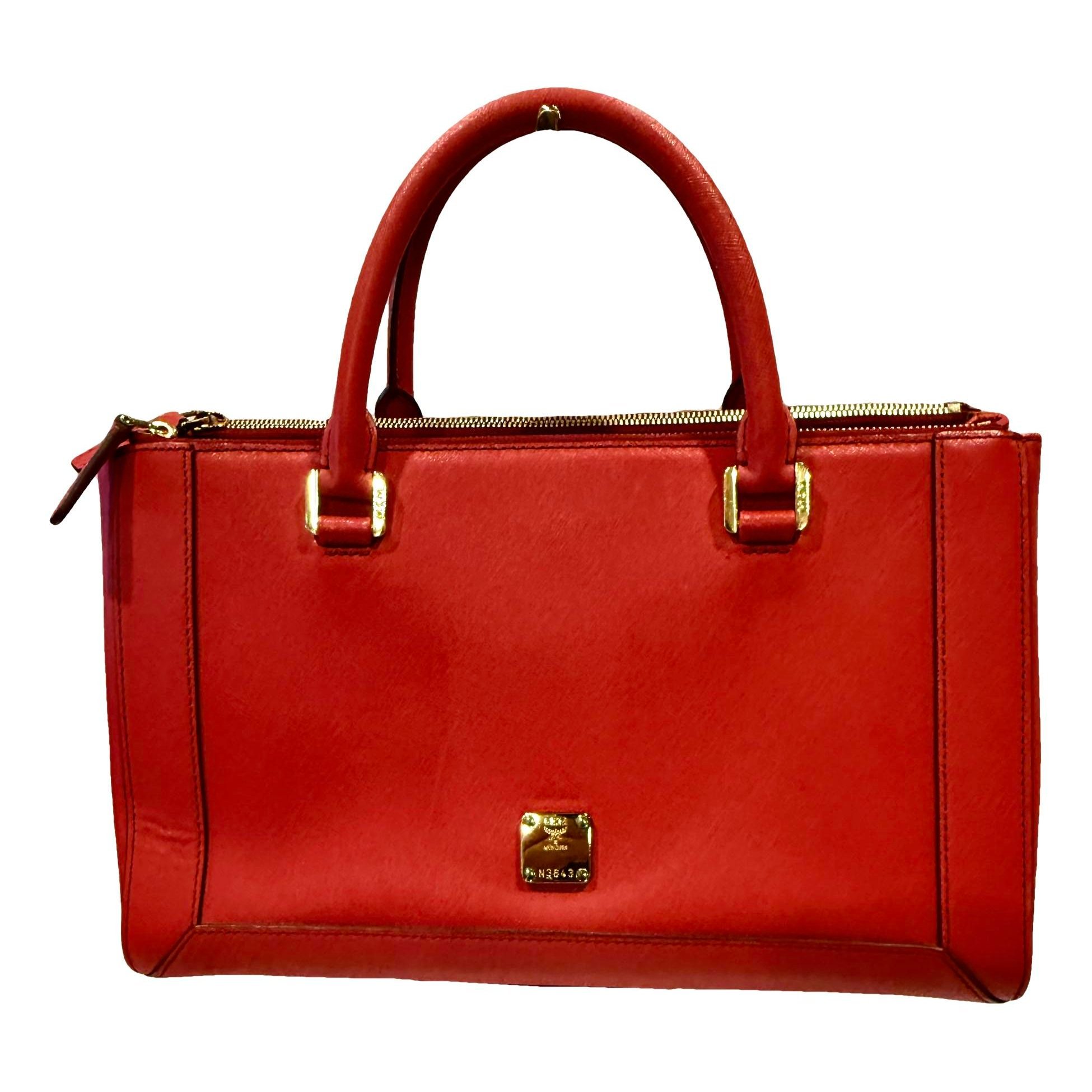 Leather satchel