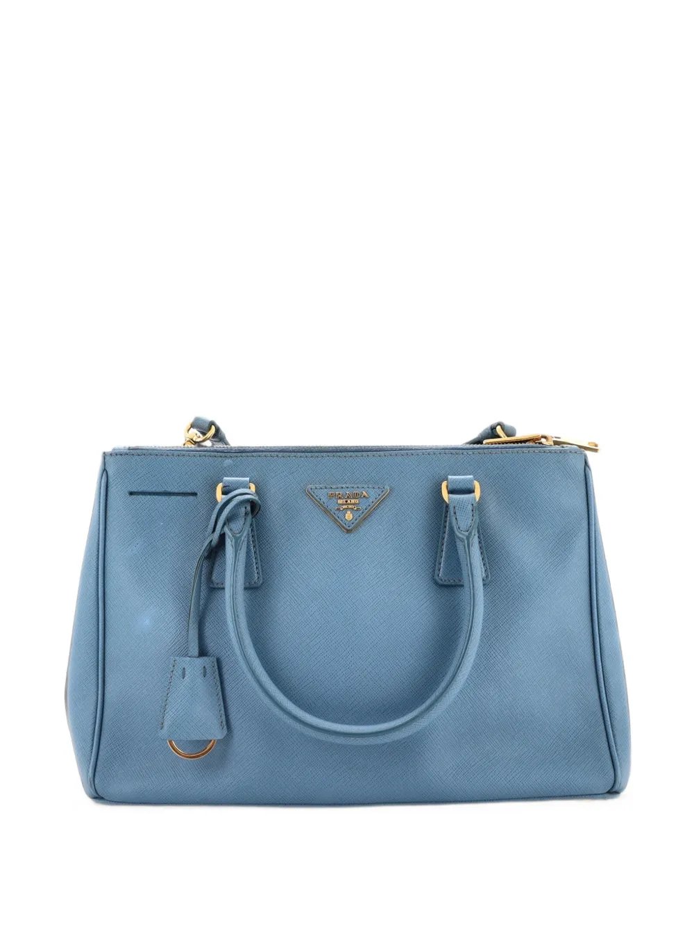 Galleria Double Zip Saffiano Leather Small tote bag