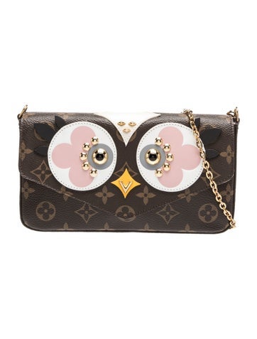 LV Monogram Lovely Birds Pochette Félicie