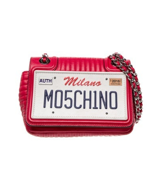 Moschino Leather Shoulder Bag