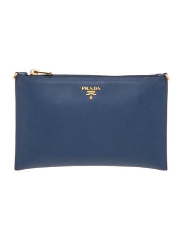 Saffiano Leather Wristlet