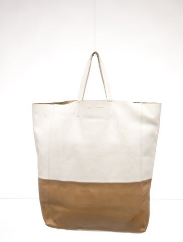 Leather Cabas Vertical