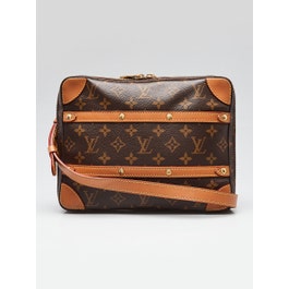 Louis Vuitton Monogram Canvas Soft Trunk Messenger MM Bag