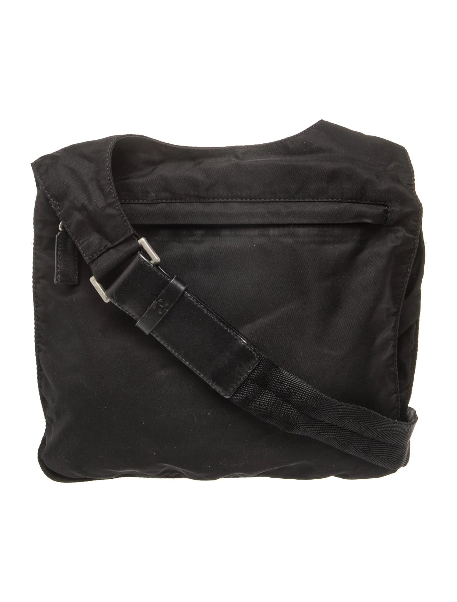 Enameled Metal Triangle Shoulder Bag