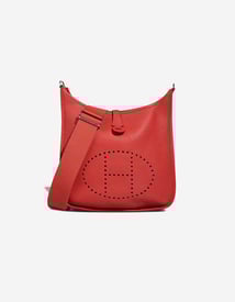 Hermes 
		Evelyne 29 Clémence Rouge Tomate    