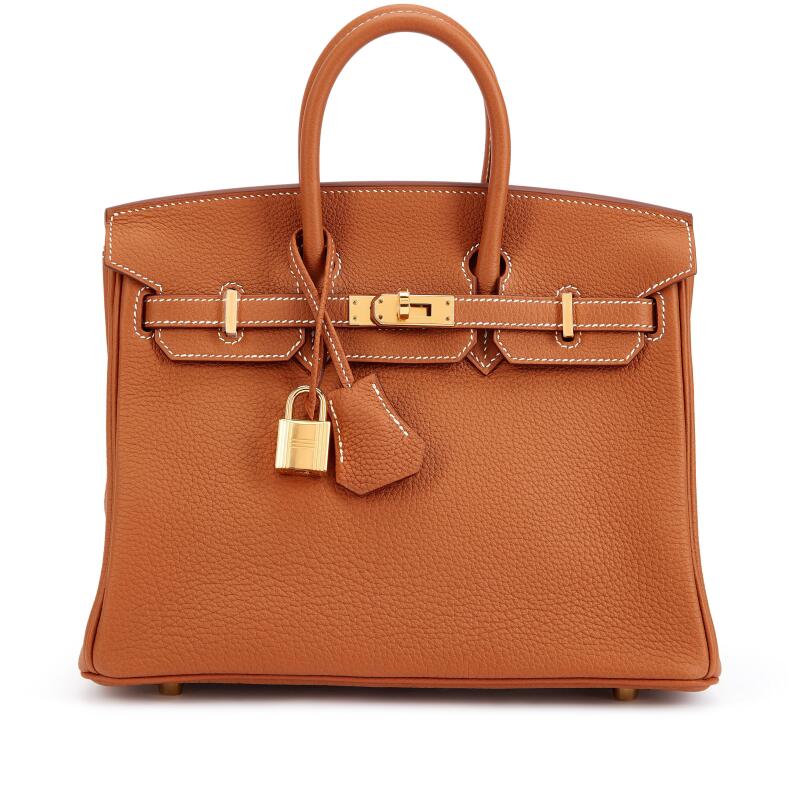Hermes Gold Togo Birkin 25 Gold Hardware, 2025