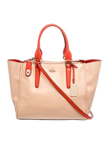 Coach Leather Top Handle Bag