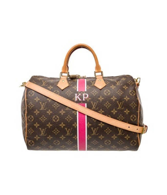 Louis Vuitton Vuitton Lv Monogram Speedy Bandouliere 35