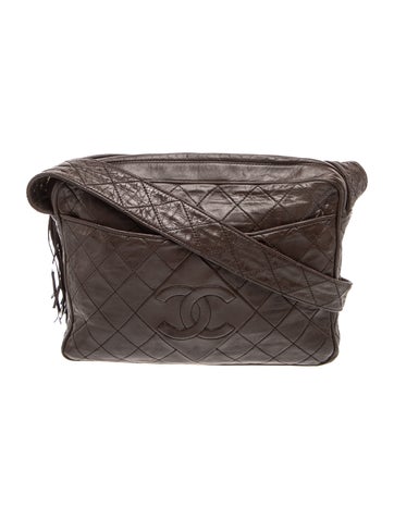 Quilted CC Tassel Camera Bag