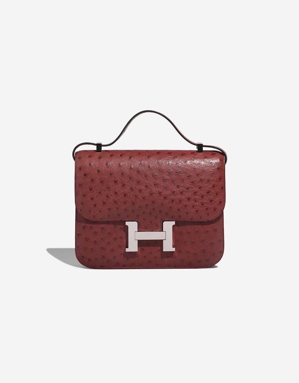 
		Constance 24 Ostrich Rouge H    