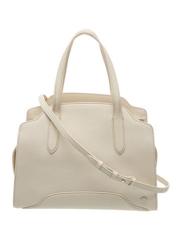 Leather Top Handle Bag