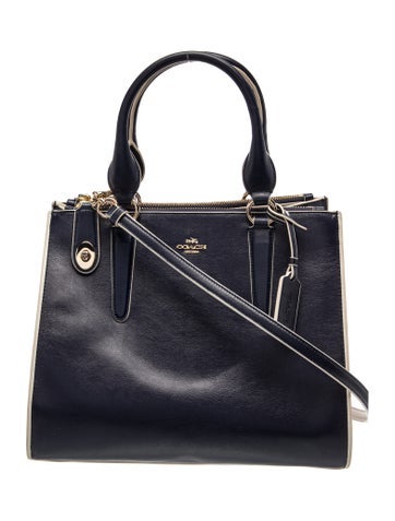 Leather Top Handle Bag