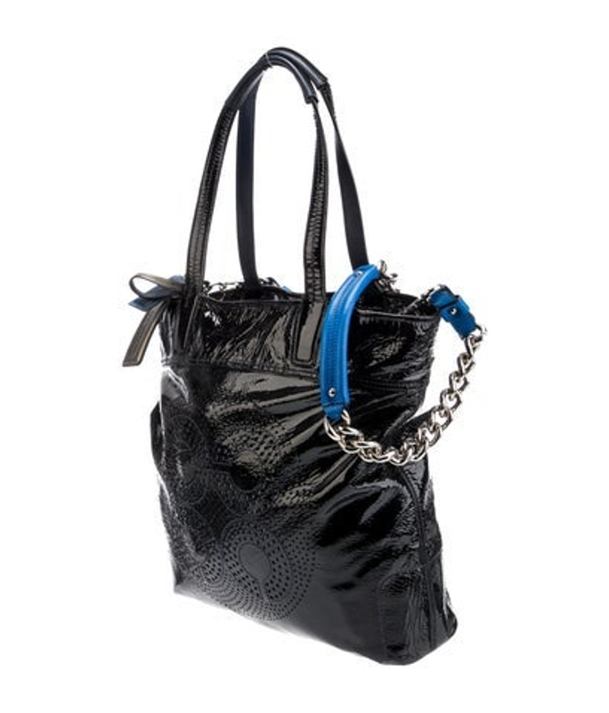 Coach Patent Leather Shoulder Bag