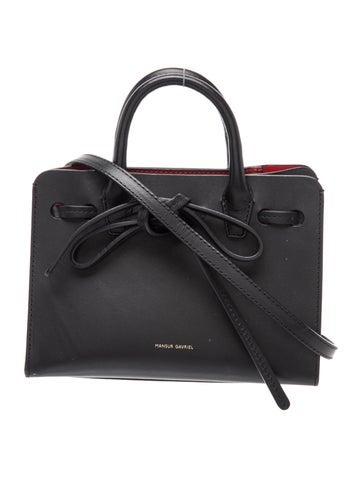 Mansur Gavriel Leather Top Handle Bag