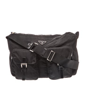 Tessuto Nylon Messenger Bag