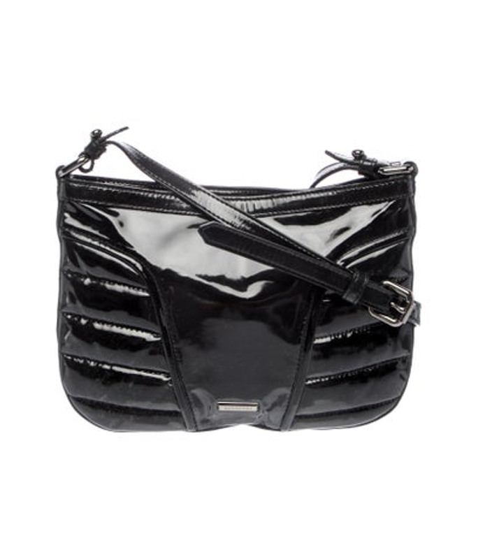 Burberry Patent Leather Crossbody Bag