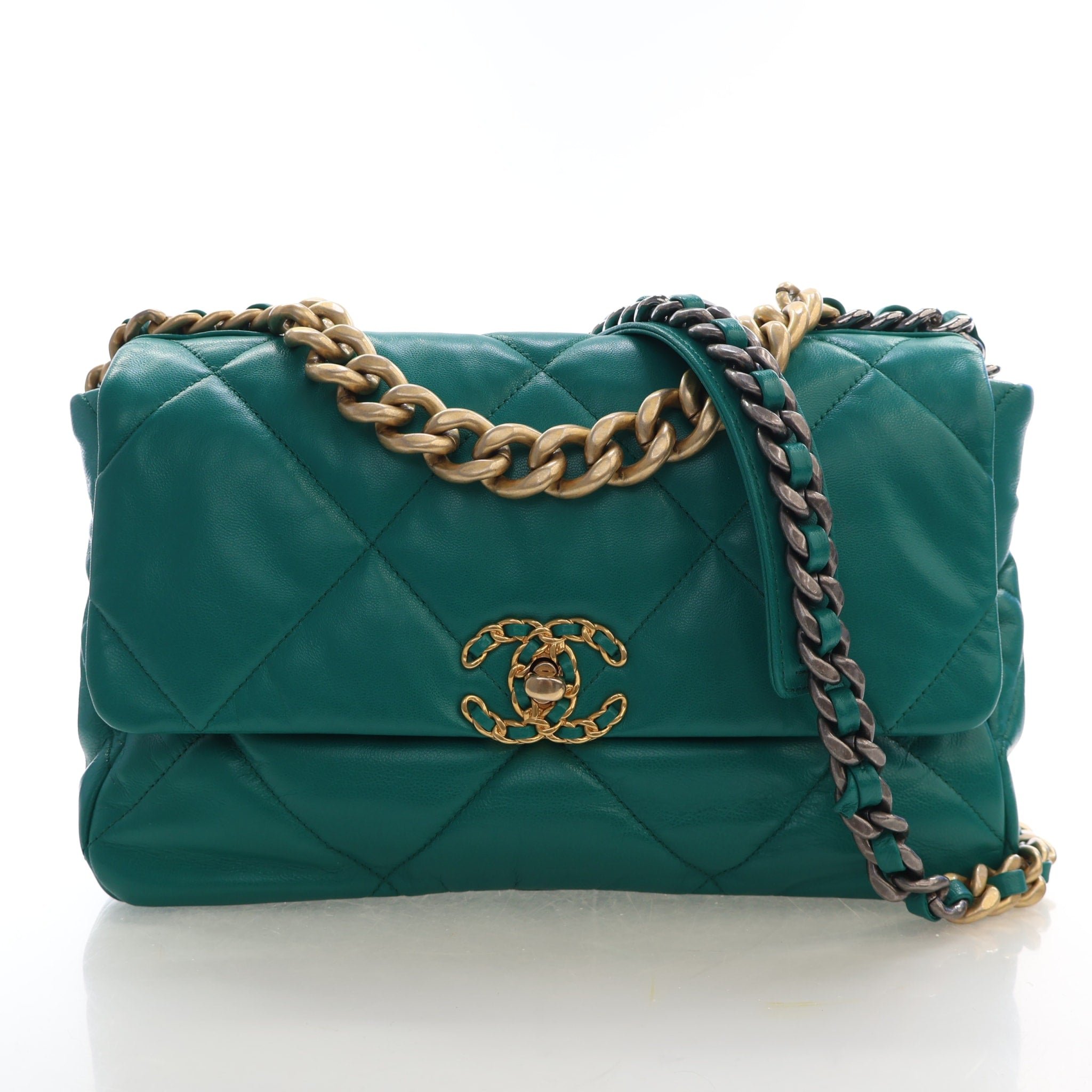 Chanel Large Lambskin 19 Flap Bag