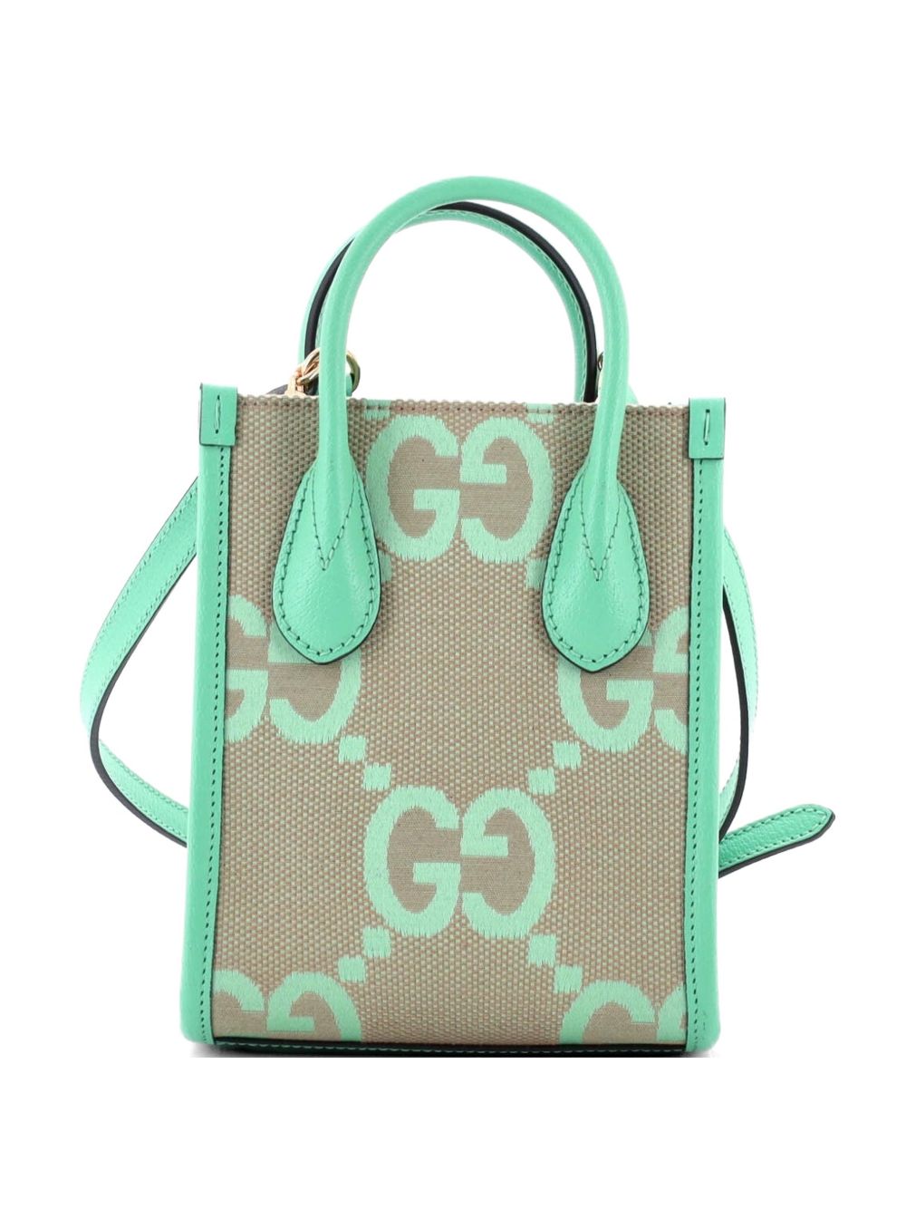 Vertical Tote Jumbo GG Canvas Mini crossbody bag