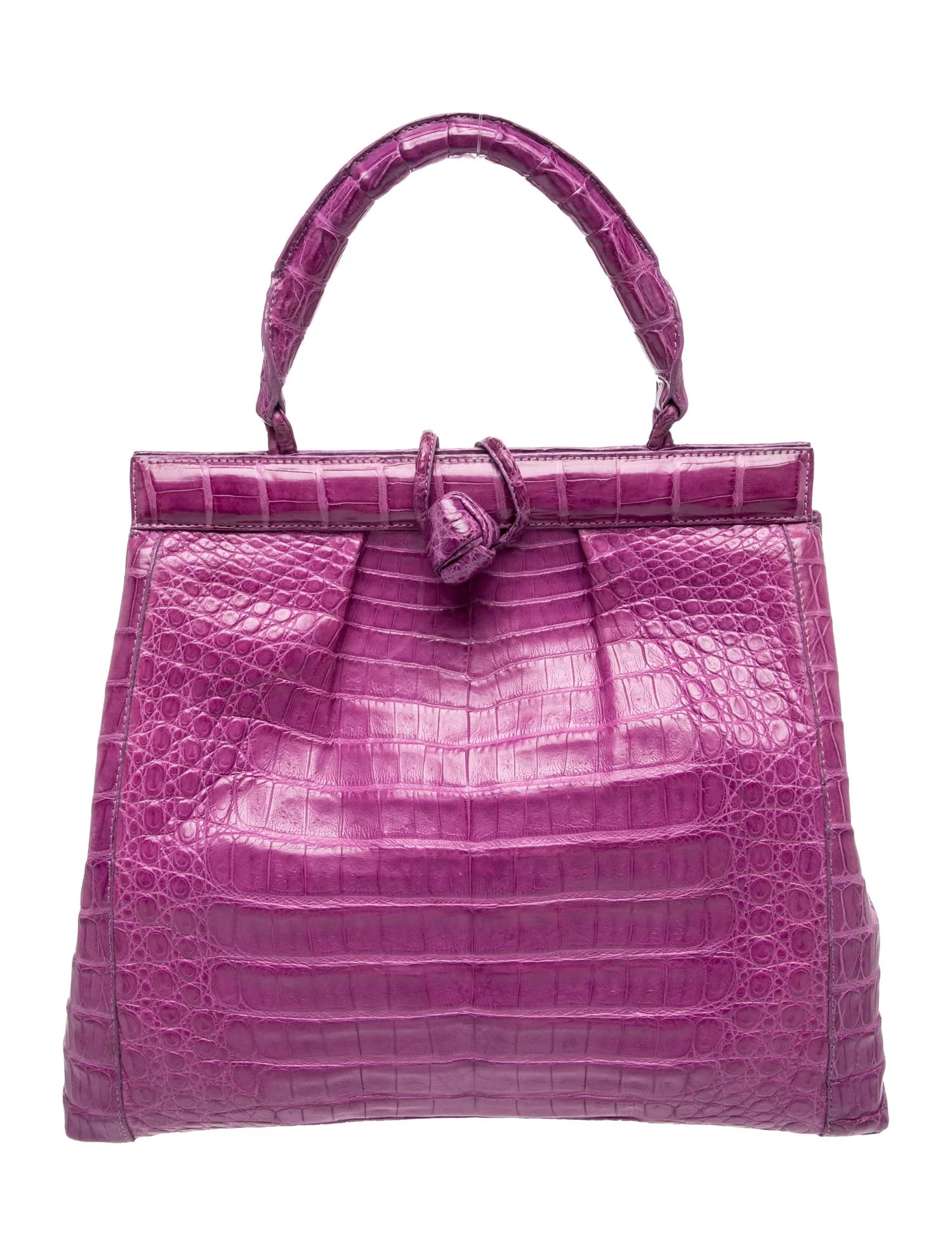 Nancy Gonzalez Crocodile Top Handle Bag