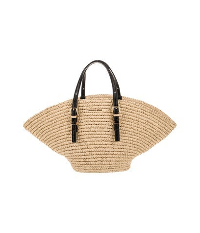 Michael Kors Kors Straw Top Handle Bag