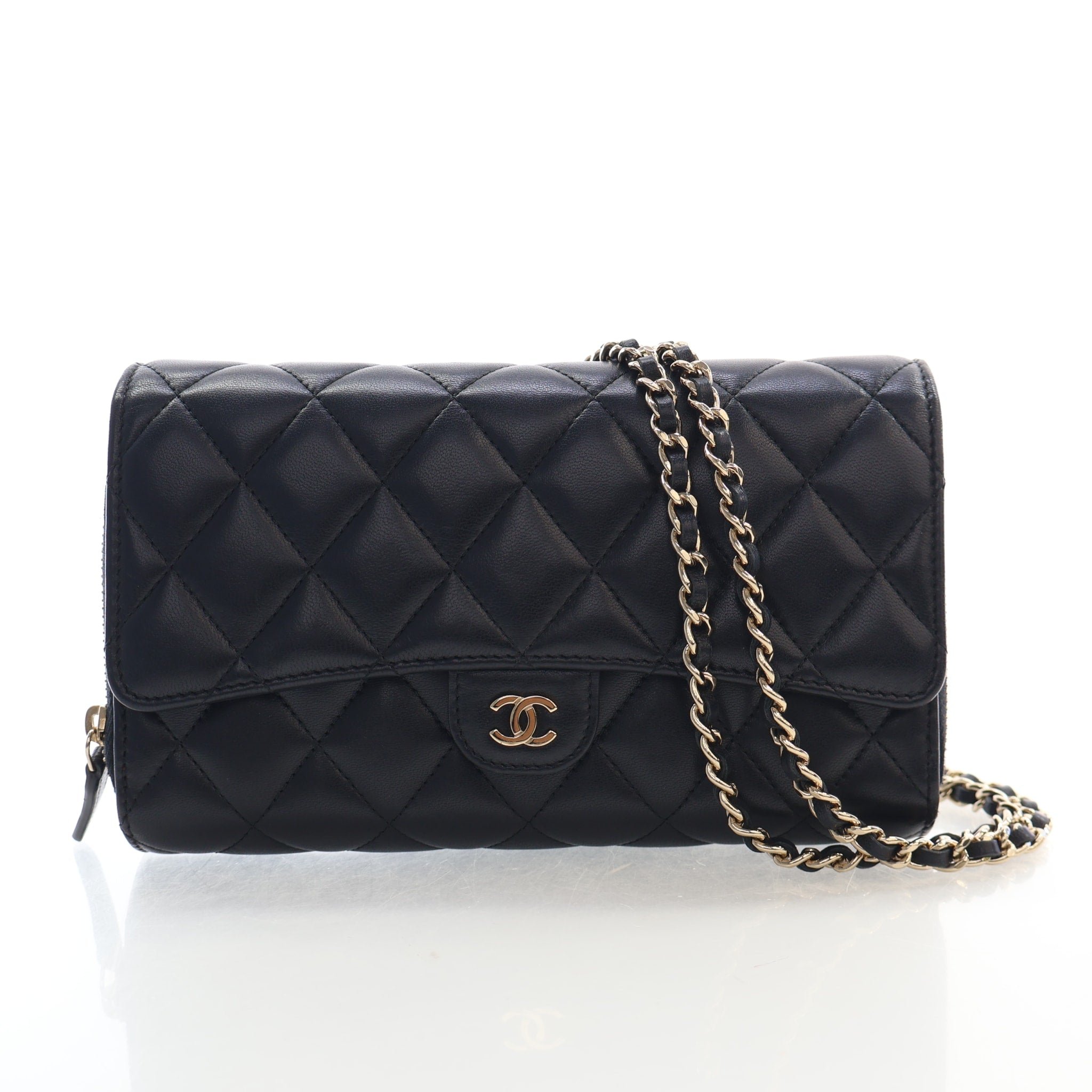 Chanel Mini Wallet on Chain with Pouch