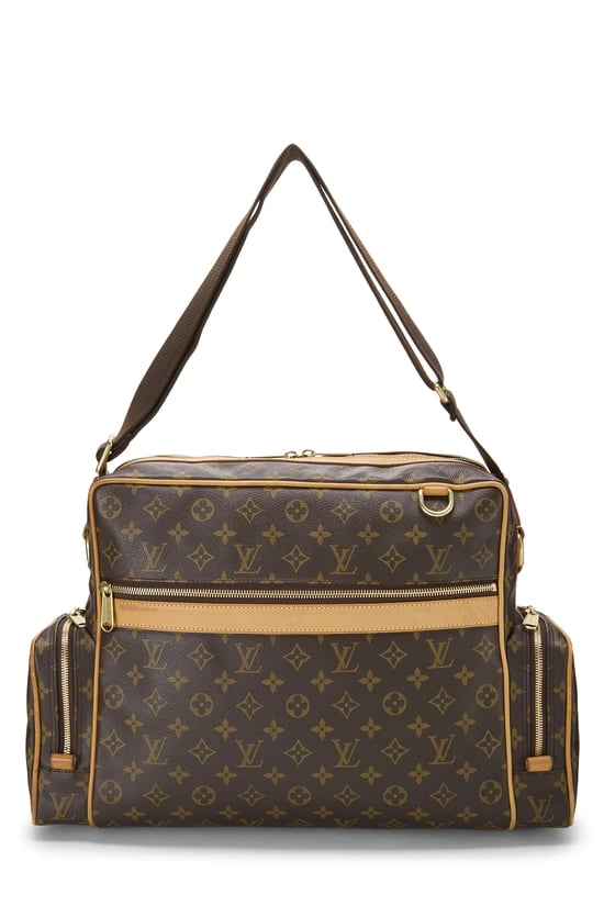 Monogram Canvas Sac Squash Messenger Bag