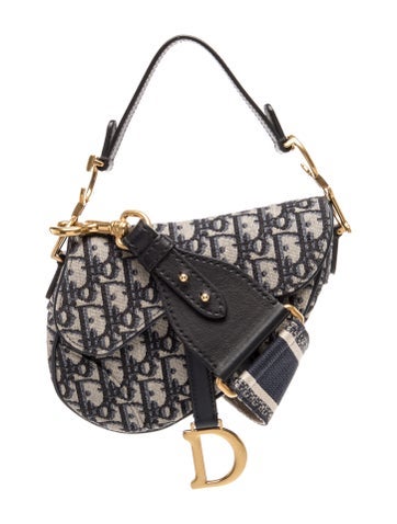 Oblique Jacquard Oblique Saddle Mini