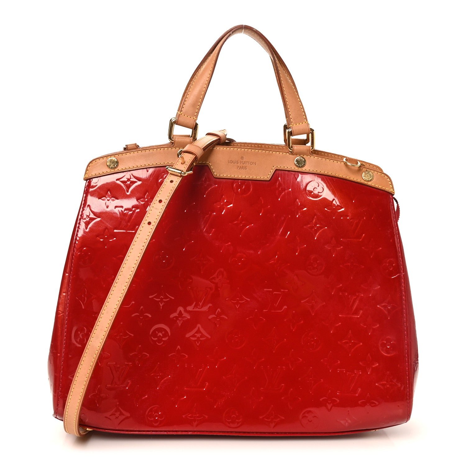 Louis Vuitton Vernis Brea MM Rose Indien