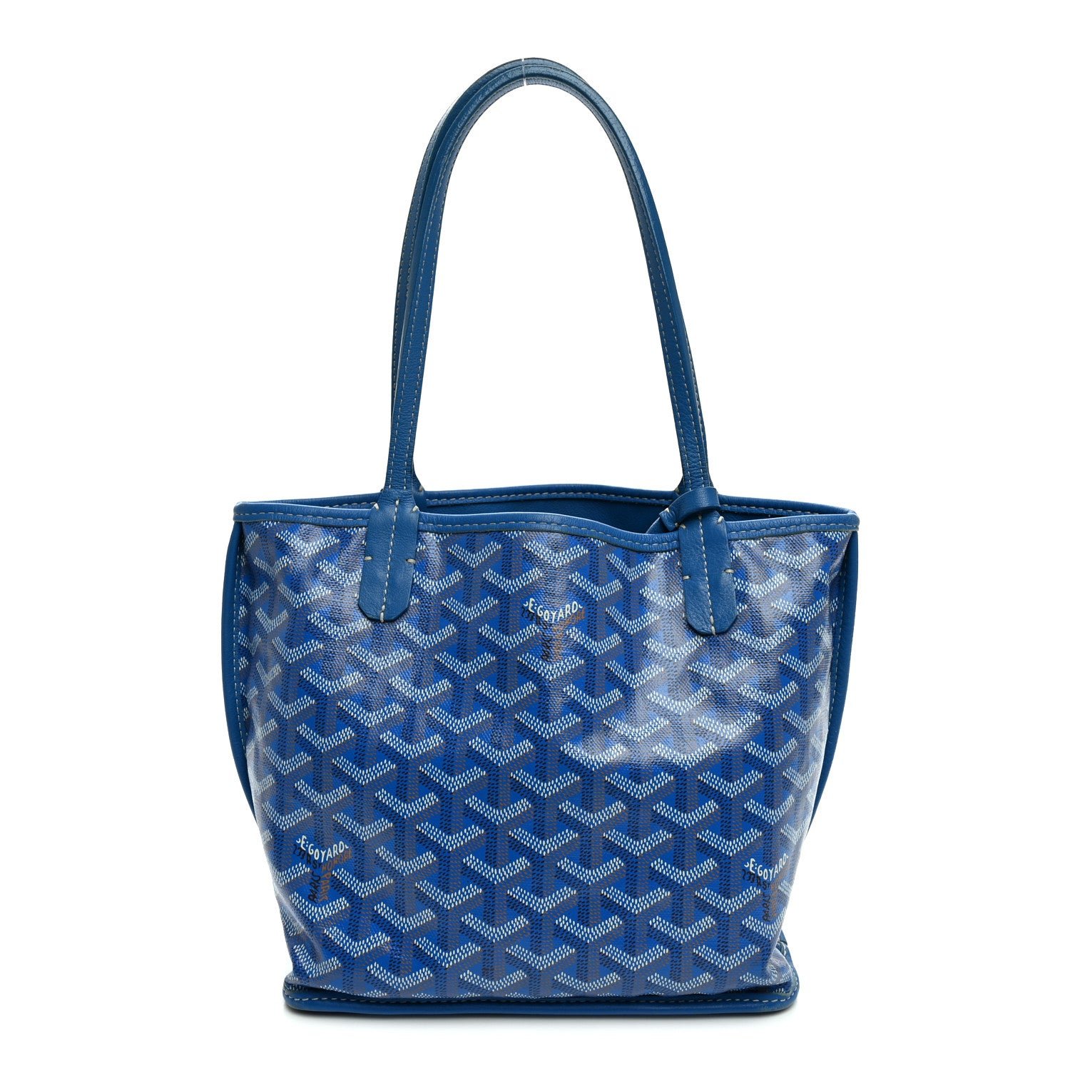 Goyard Goyardine Reversible Mini Anjou Sky Blue