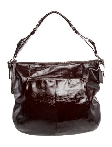 Patent Leather Shoulder Bag