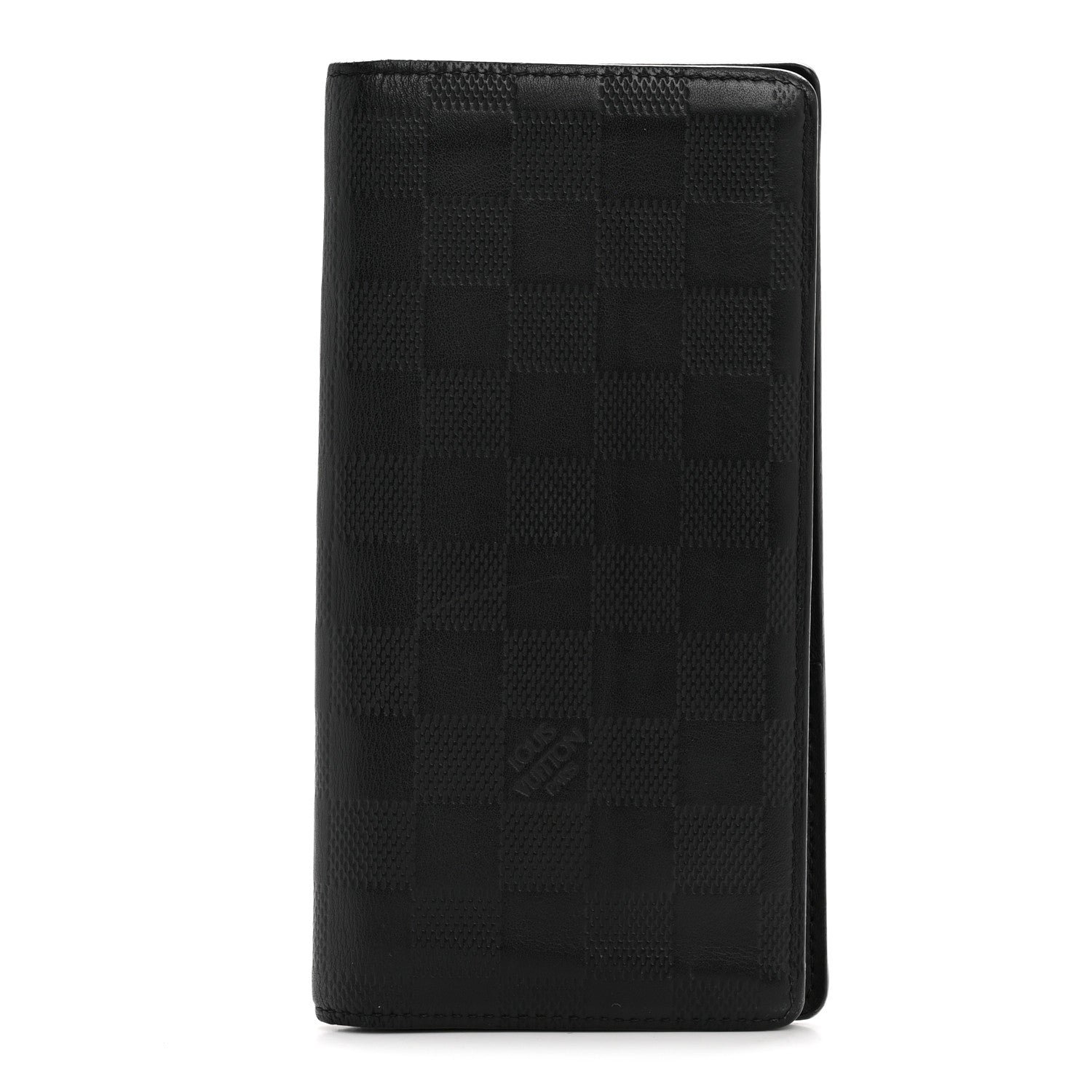 Louis Vuitton Louis Vuitton Damier Infini Brazza Wallet Onyx