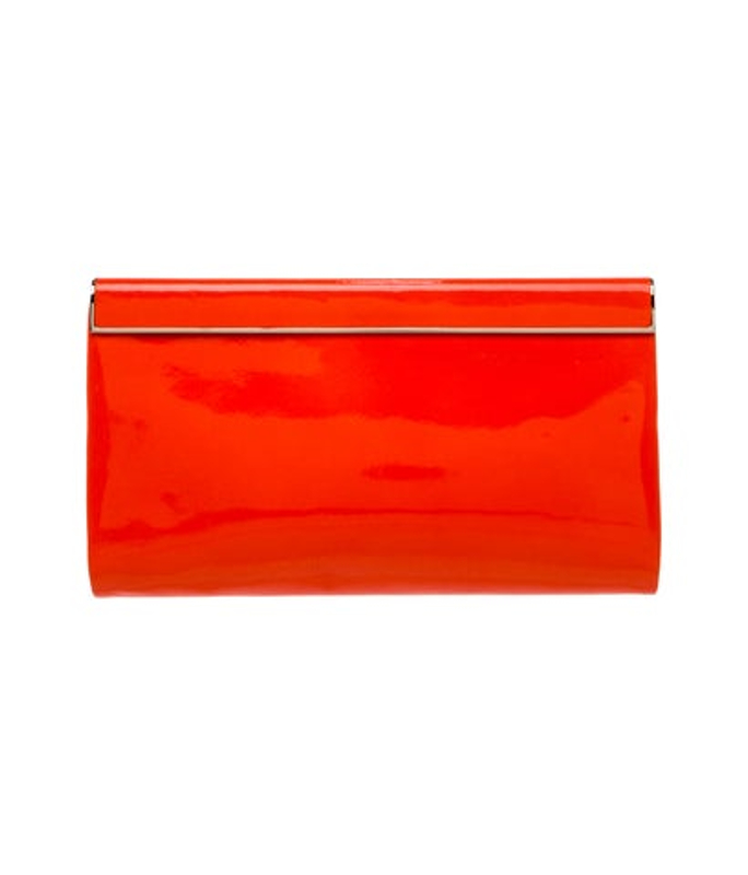 Jimmy Choo Choo Patent Leather Clutch