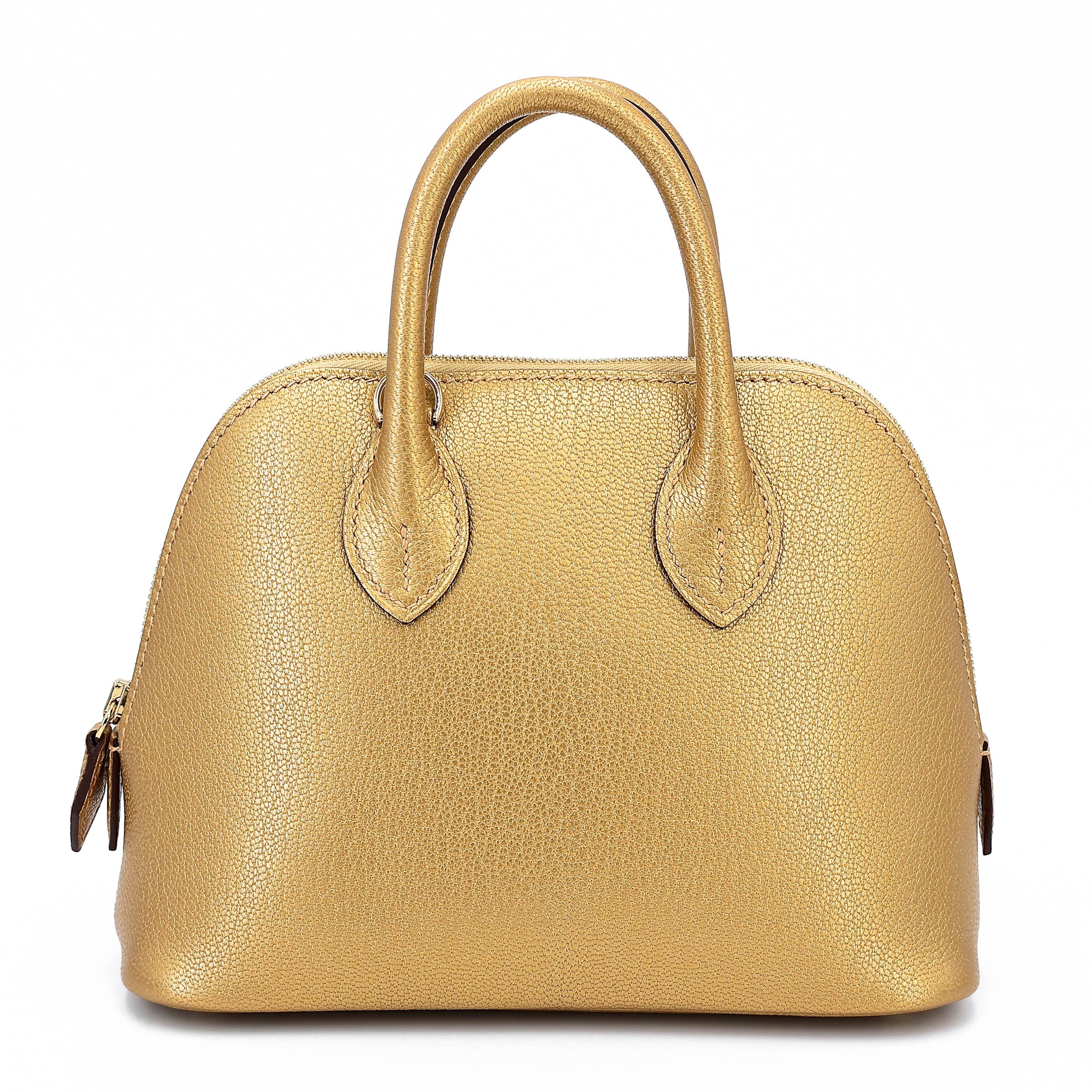 Hermes Brand New ( Rank N ) HERMÈS Mini Bolide 1923 Dore (Y9) Chamkilight Permabrass hardware G (2026)