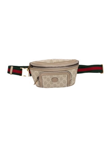 GG Supreme Interlocking G Belt Bag Small
